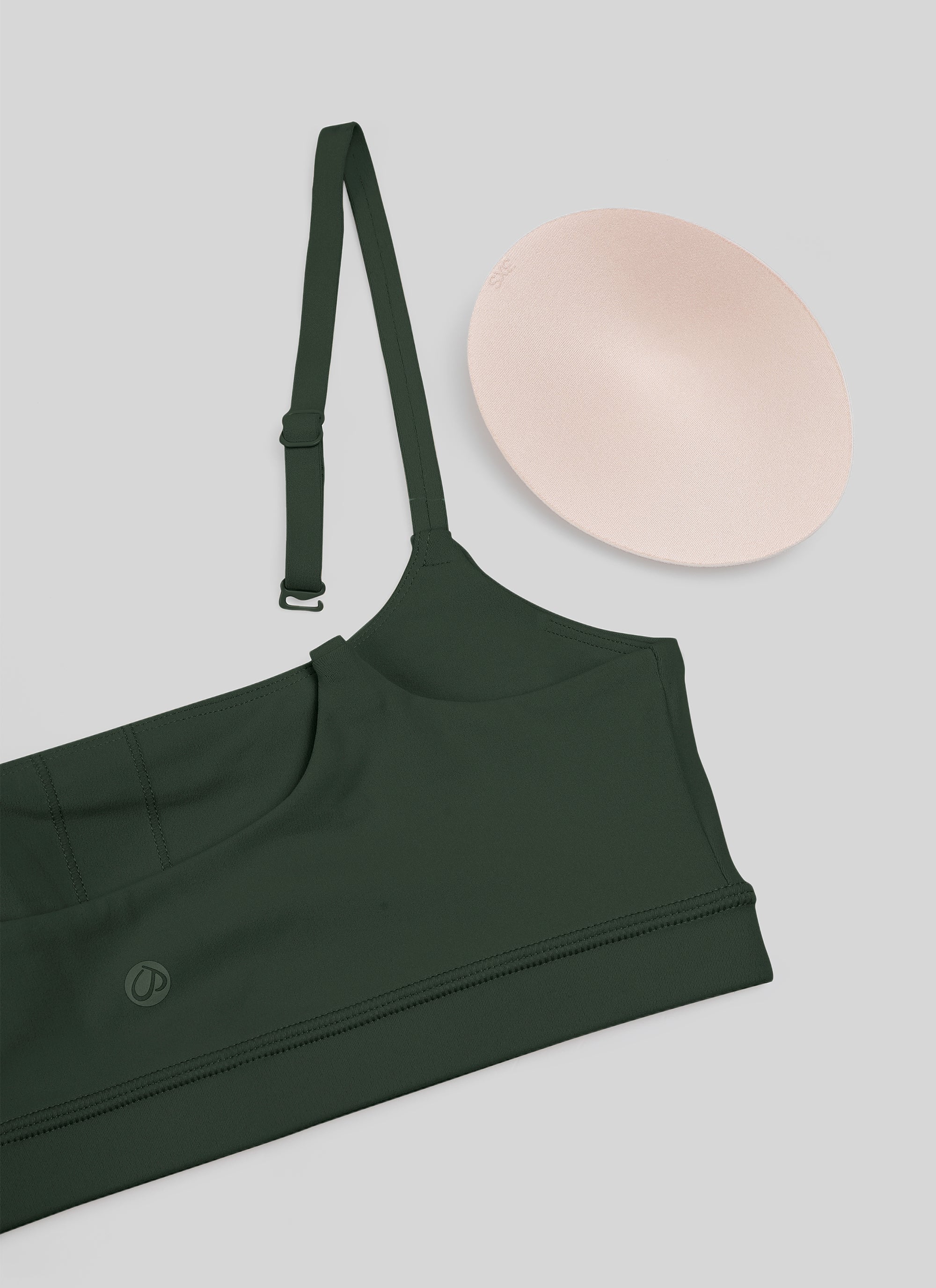 CRZ YOGA - Áo lót thể thao dành cho nữ kiểu cổ tròn, dây mảnh có thể điều chỉnh, màu Xanh huyền thoại ( Butterluxe )