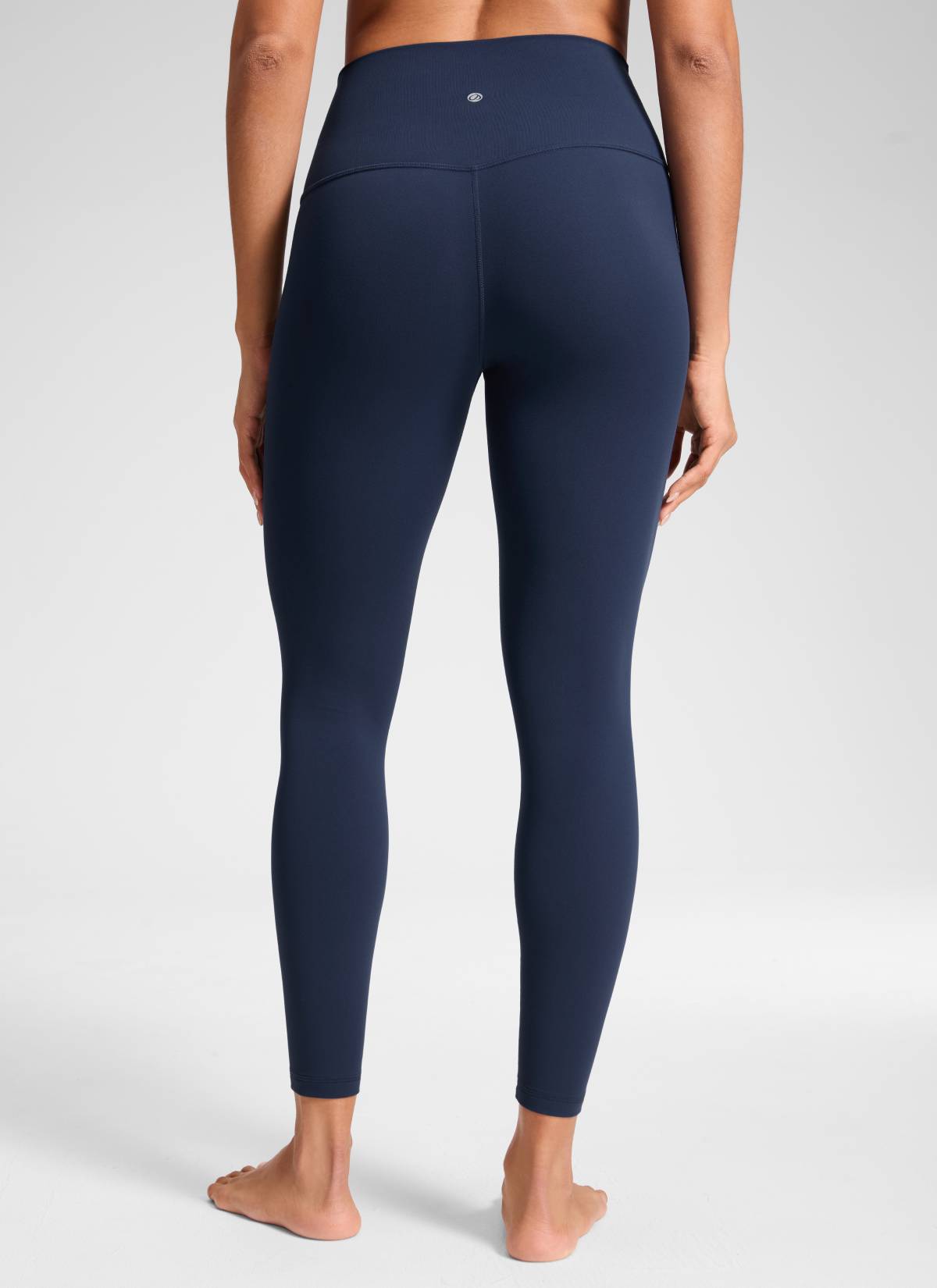 CRZ YOGA Quần legging yoga nữ kiểu Lounge High Rise, chất liệu vải dệt kim co giãn ( Butterluxe ), chiều dài 25 inch, màu Club Blue