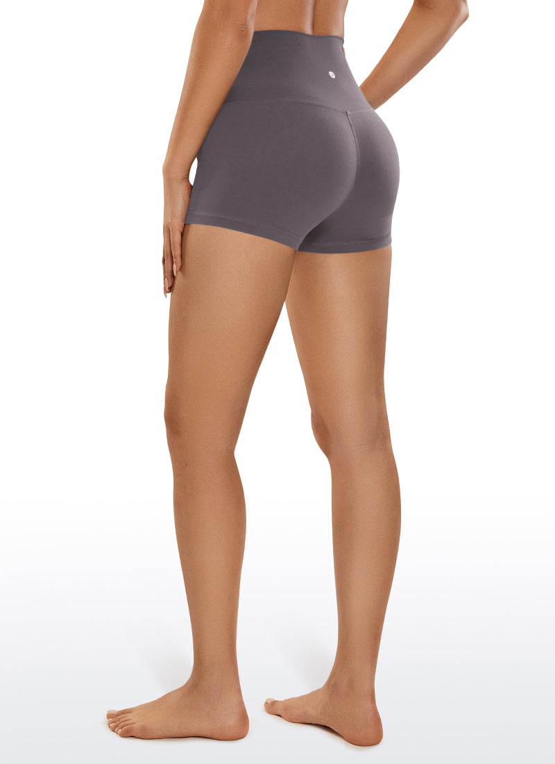 CRZ YOGA Quần short đạp xe dành cho nữ kiểu yoga cạp cao, ôm mông, họa tiết “ Butterluxe ” 2.5'' Tornado
