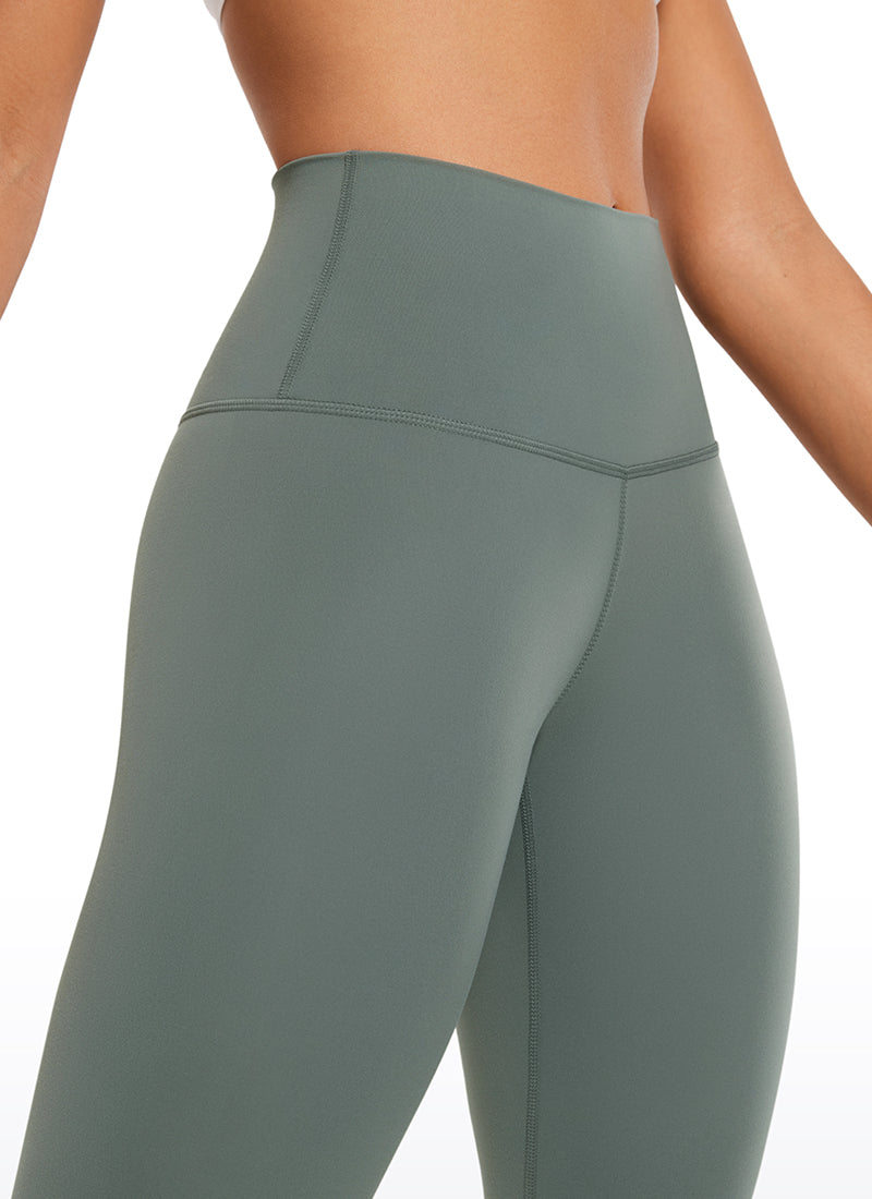 Quần Legging Yoga Nữ Cạp Cao Butterluxe 58'' Màu Xanh Xám Sage CRZ YOGA