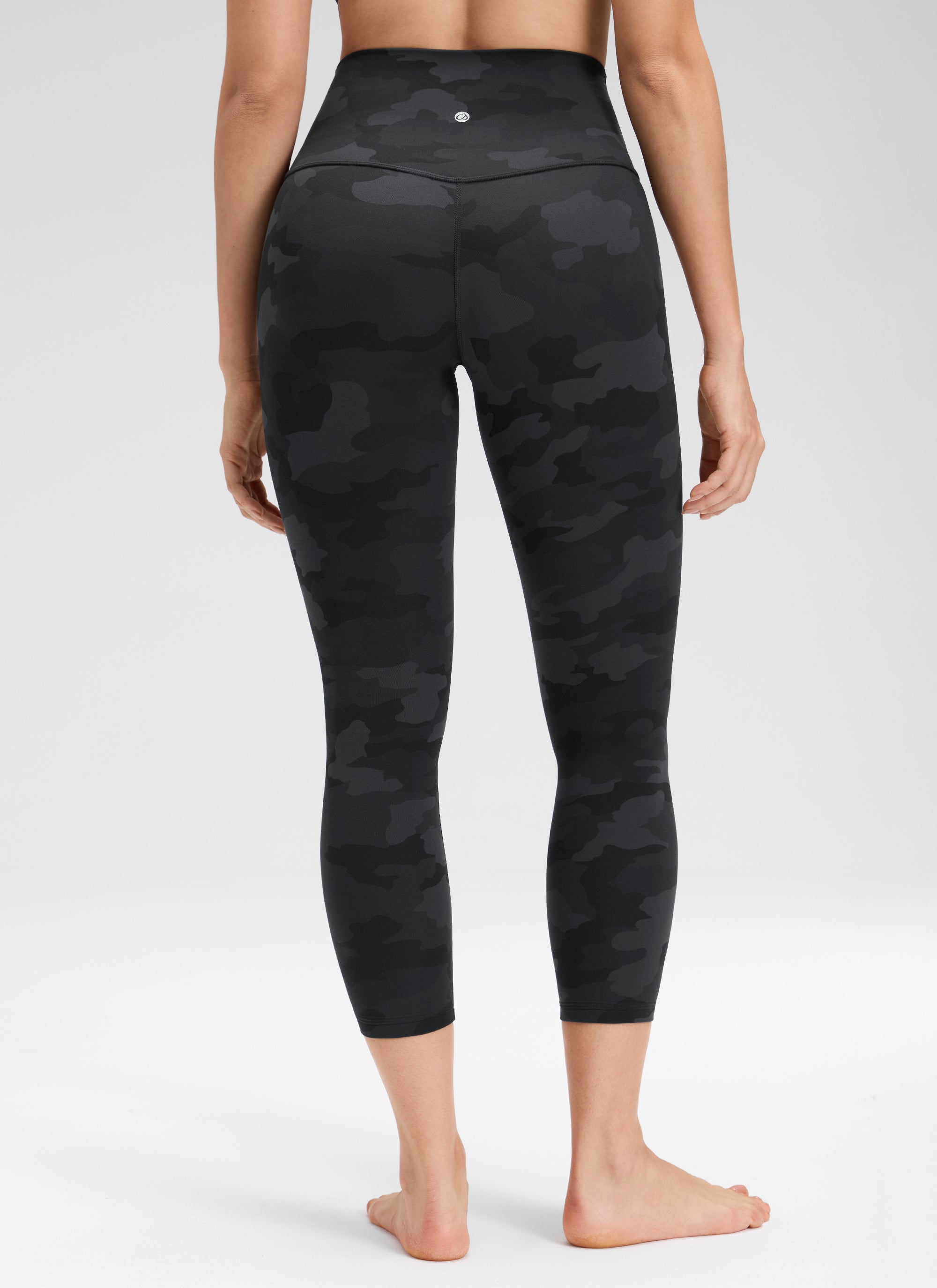 Quần Legging Yoga Nữ Cạp Cao Butterluxe 58'' Màu Rằn Ri Xám Đậm 2 CRZ YOGA