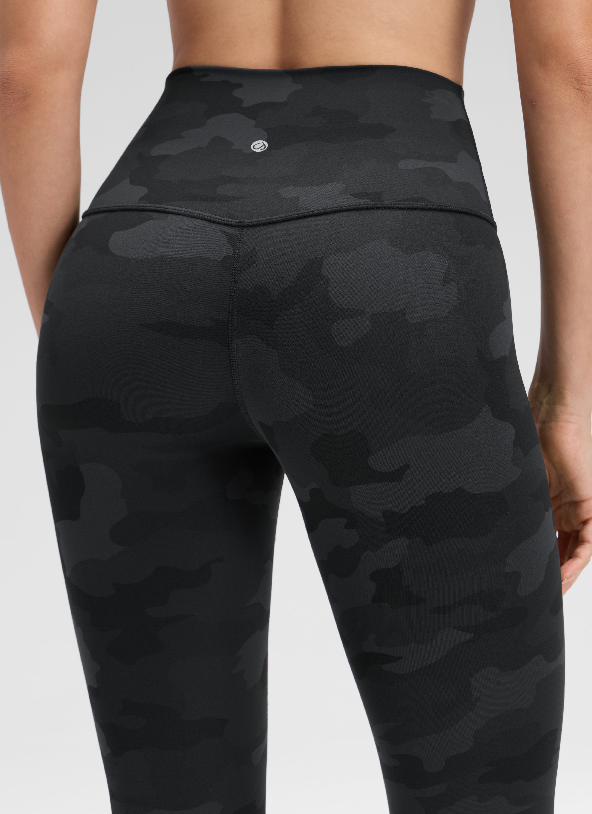 Quần Legging Yoga Nữ Cạp Cao Butterluxe 58'' Màu Rằn Ri Xám Đậm 2 CRZ YOGA
