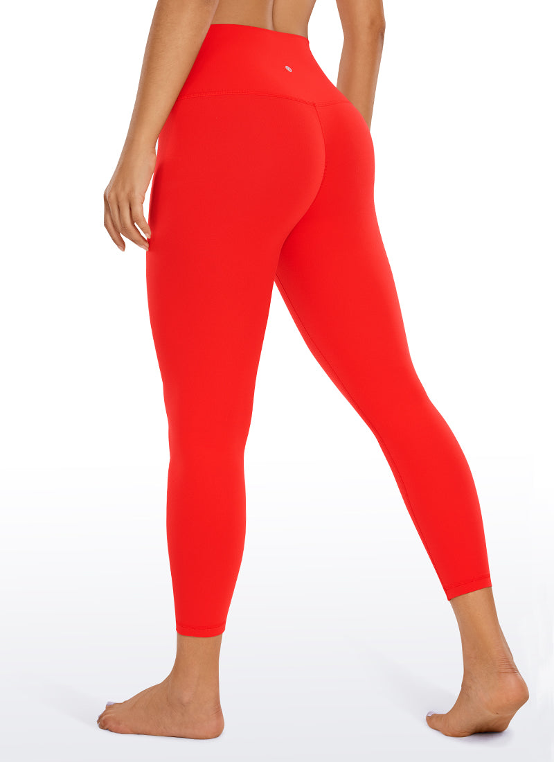 Quần Legging Yoga Nữ Cạp Cao Butterluxe 58'' Màu Đỏ Đậm CRZ YOGA