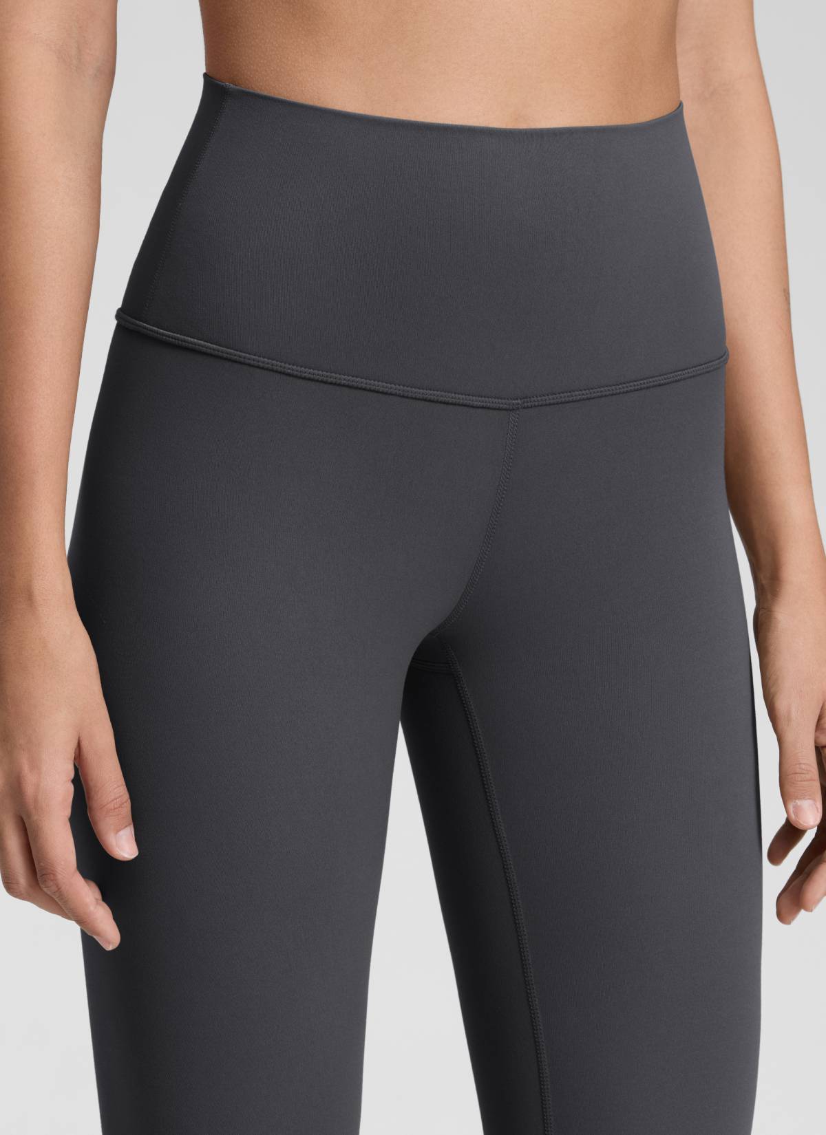 CRZ YOGA Women's Yoga Lounge High Rise Butterluxe Yoga Leggings 28'' Mysterious Grey