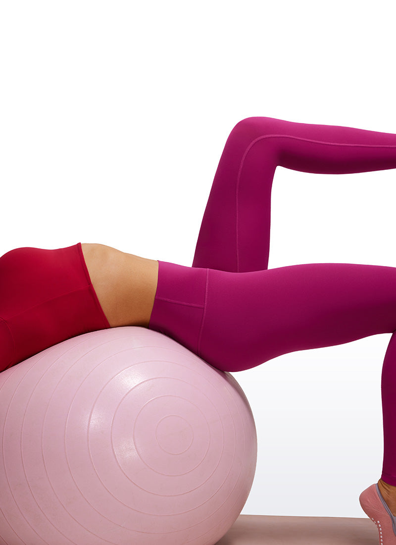 Quần Legging Yoga Cạp Cao Butterluxe Cho Nữ 76 cm Màu Tím Magenta Purple