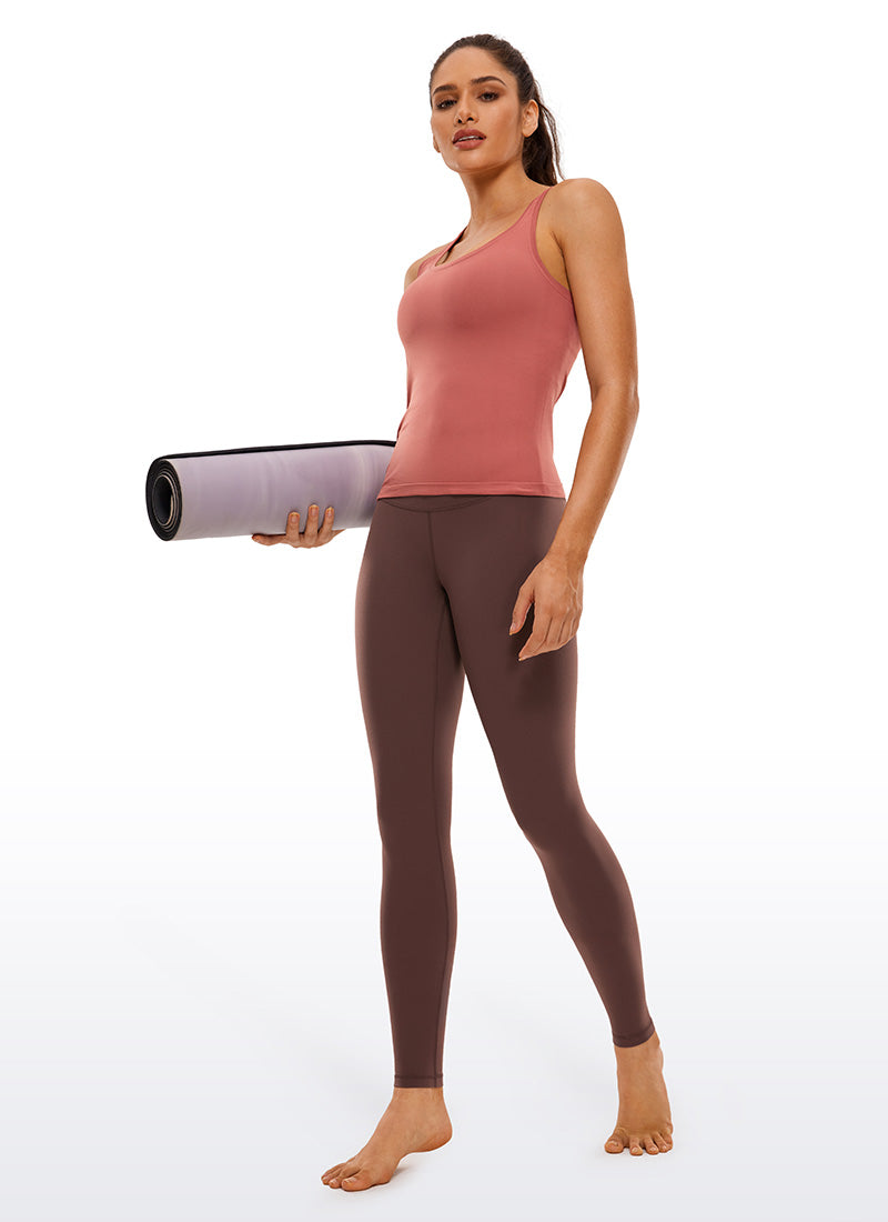 Quần Legging Yoga Cạp Cao Butterluxe Cho Nữ 76 cm Màu Nâu Taupe