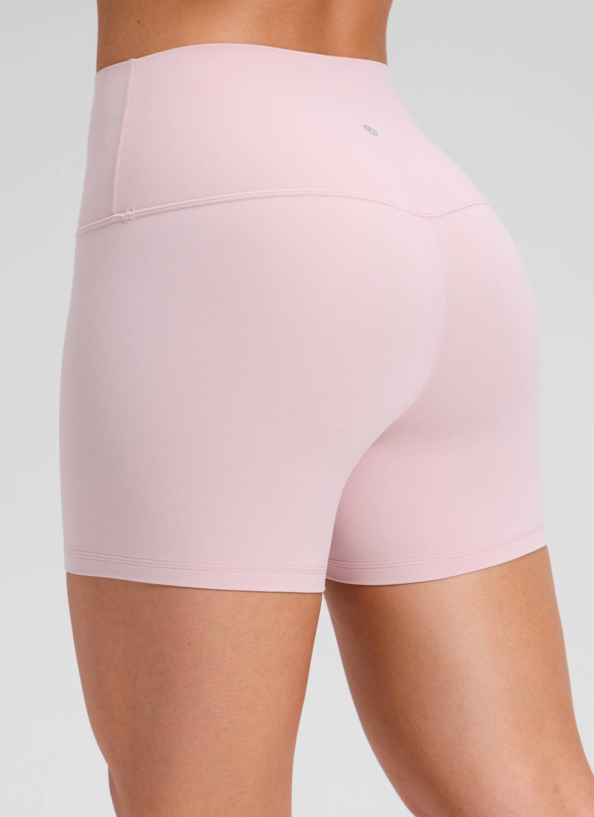 Quần short yoga cạp cao dành cho nữ CRZ YOGA - Quần short kiểu biker " Butterluxe " 4'' màu Pink Haze