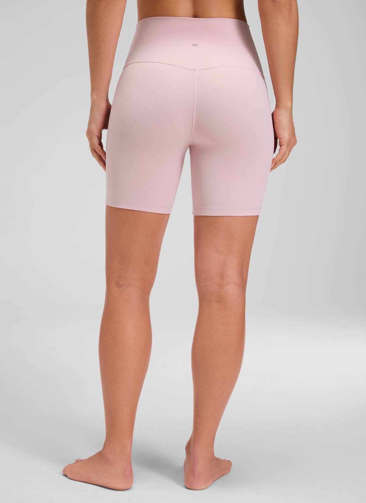 Quần short yoga cạp cao dành cho nữ CRZ YOGA - Quần short kiểu biker " Butterluxe " 6'' màu Pink Haze
