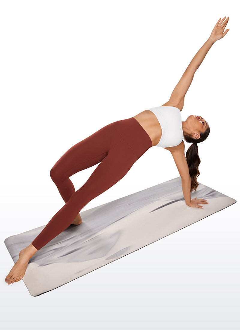 Quần Legging Yoga Nữ CRZ YOGA Cạp Siêu Cao Butterluxe 71'' Nâu Jujube