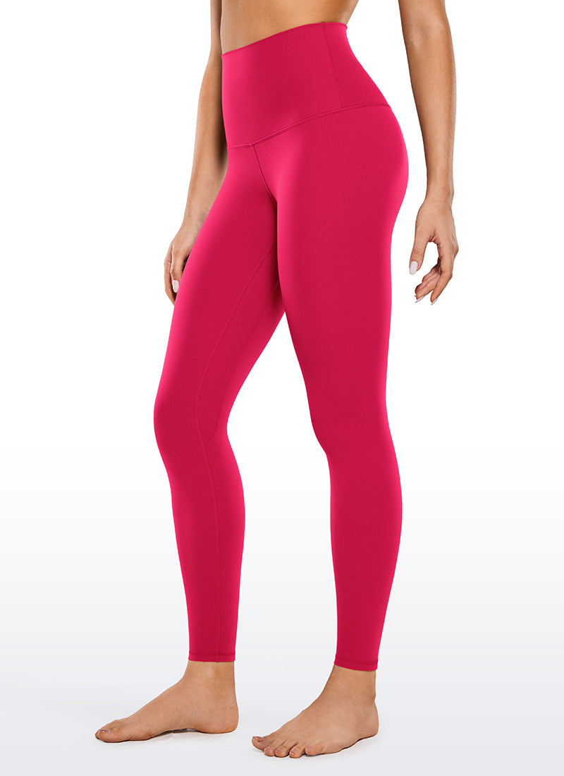 Quần Legging Yoga Nữ CRZ YOGA Cạp Siêu Cao Butterluxe 71'' Đỏ Viva Magenta
