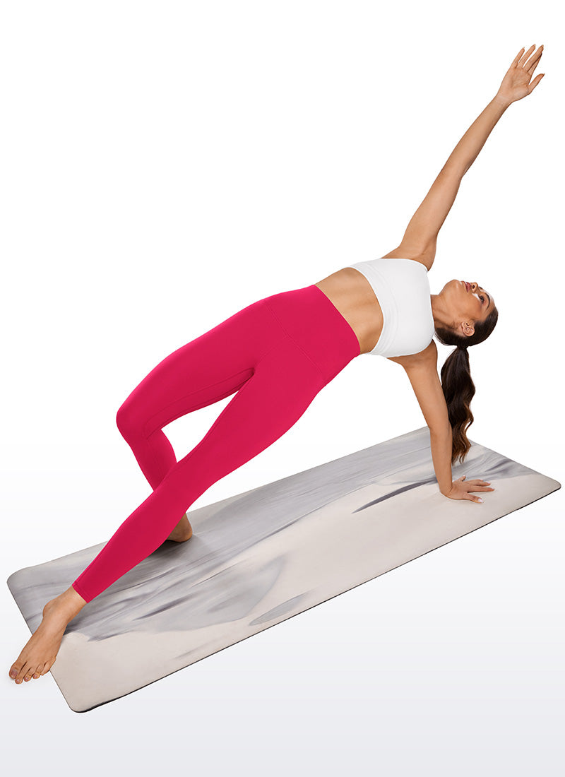 Quần Legging Yoga Nữ CRZ YOGA Cạp Siêu Cao Butterluxe 71'' Đỏ Viva Magenta