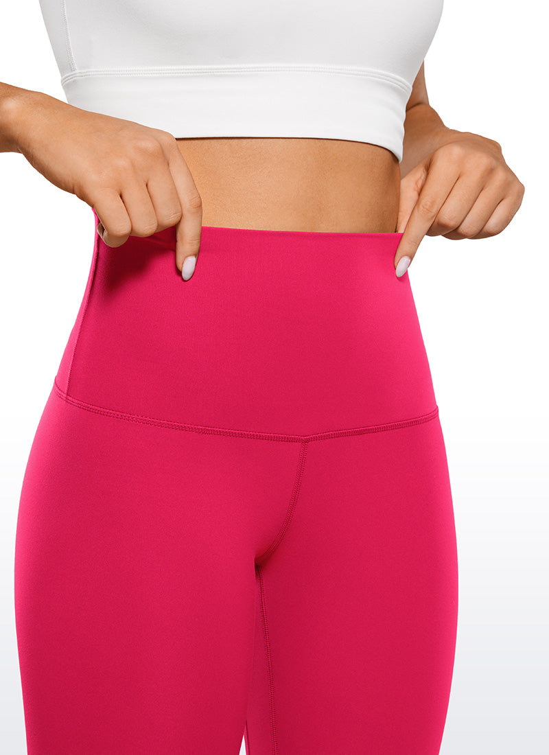 Quần Legging Yoga Nữ CRZ YOGA Cạp Siêu Cao Butterluxe 71'' Đỏ Viva Magenta