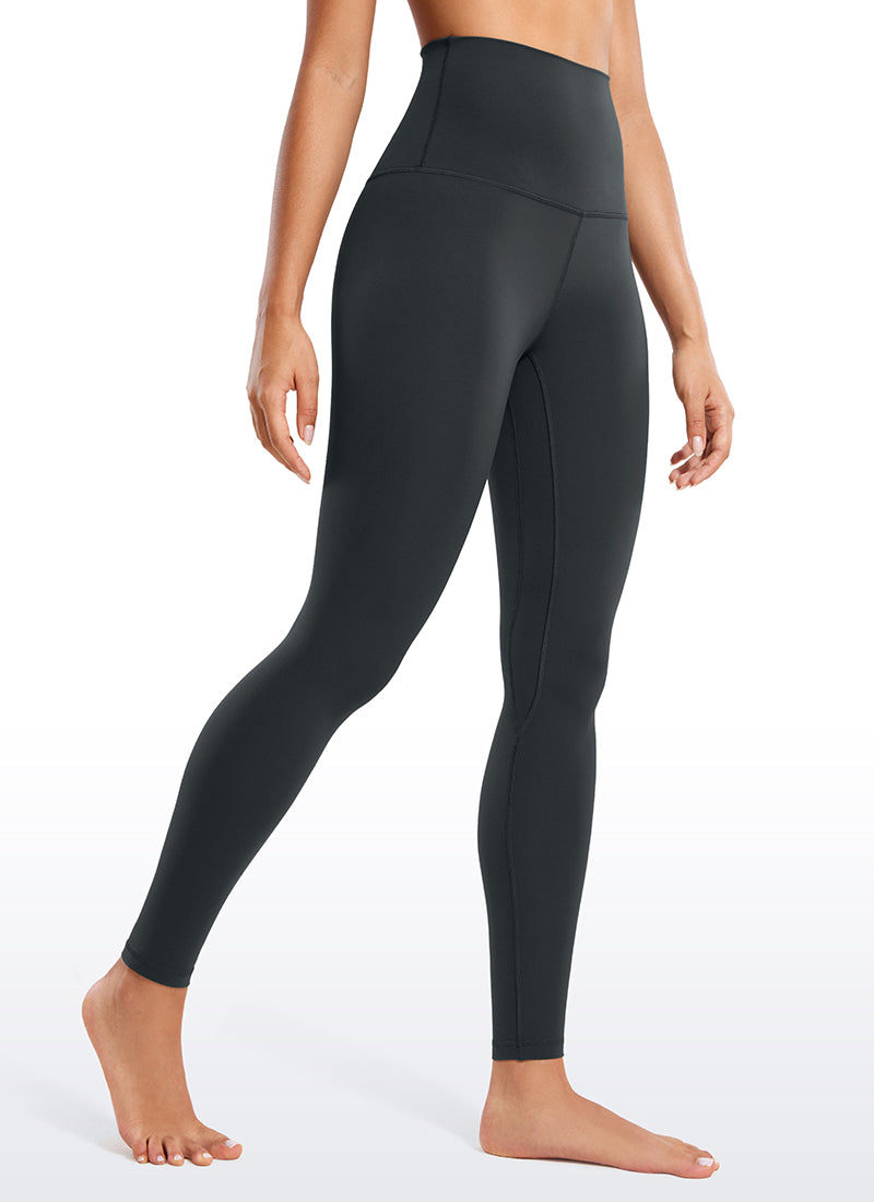 Quần Legging Yoga Nữ CRZ YOGA Cạp Siêu Cao Butterluxe 71'' Màu Melanite