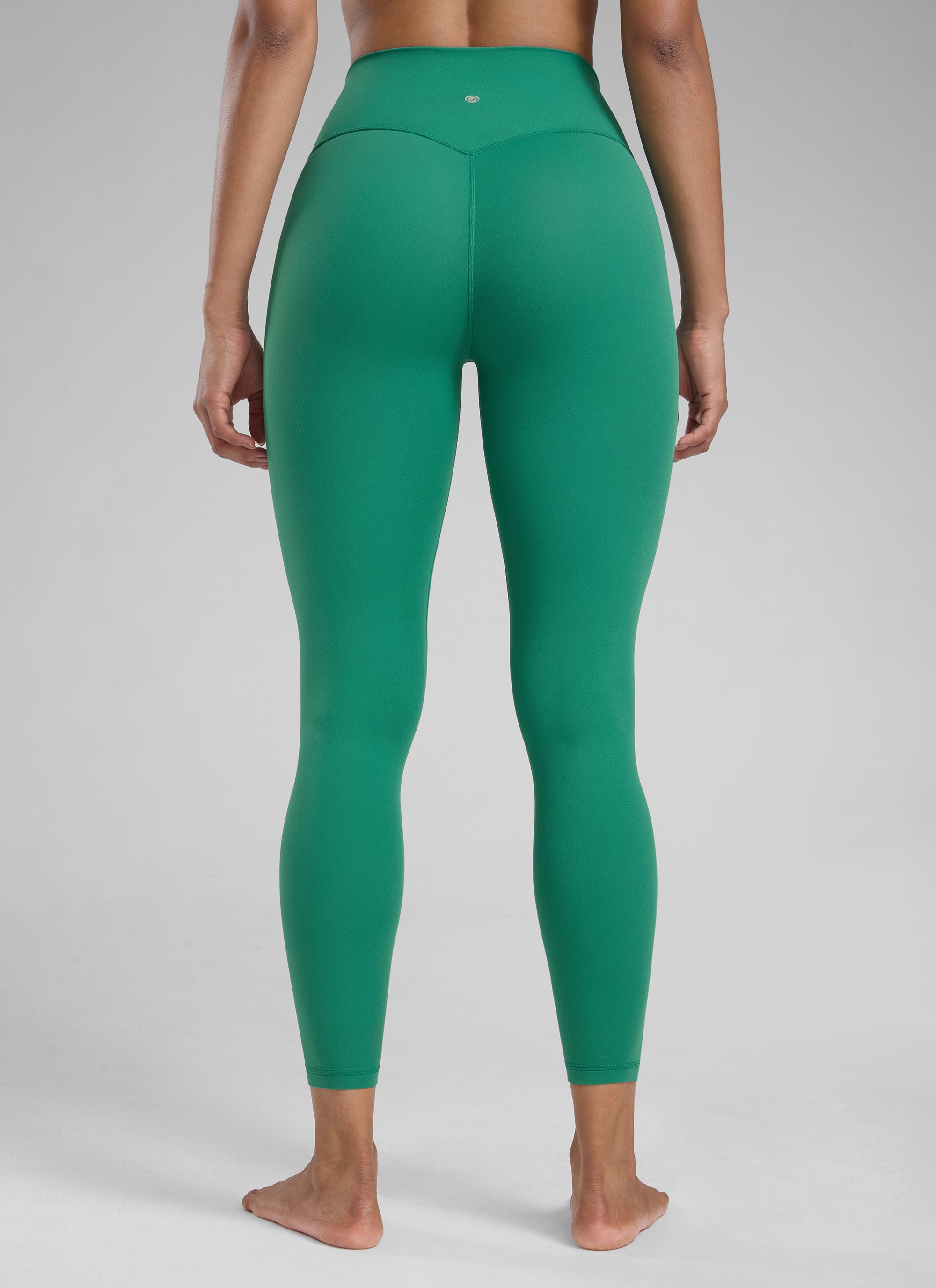 CRZ YOGA Women's Workout High Rise Butterlift Yoga Leggings 25'' Cascadia Green