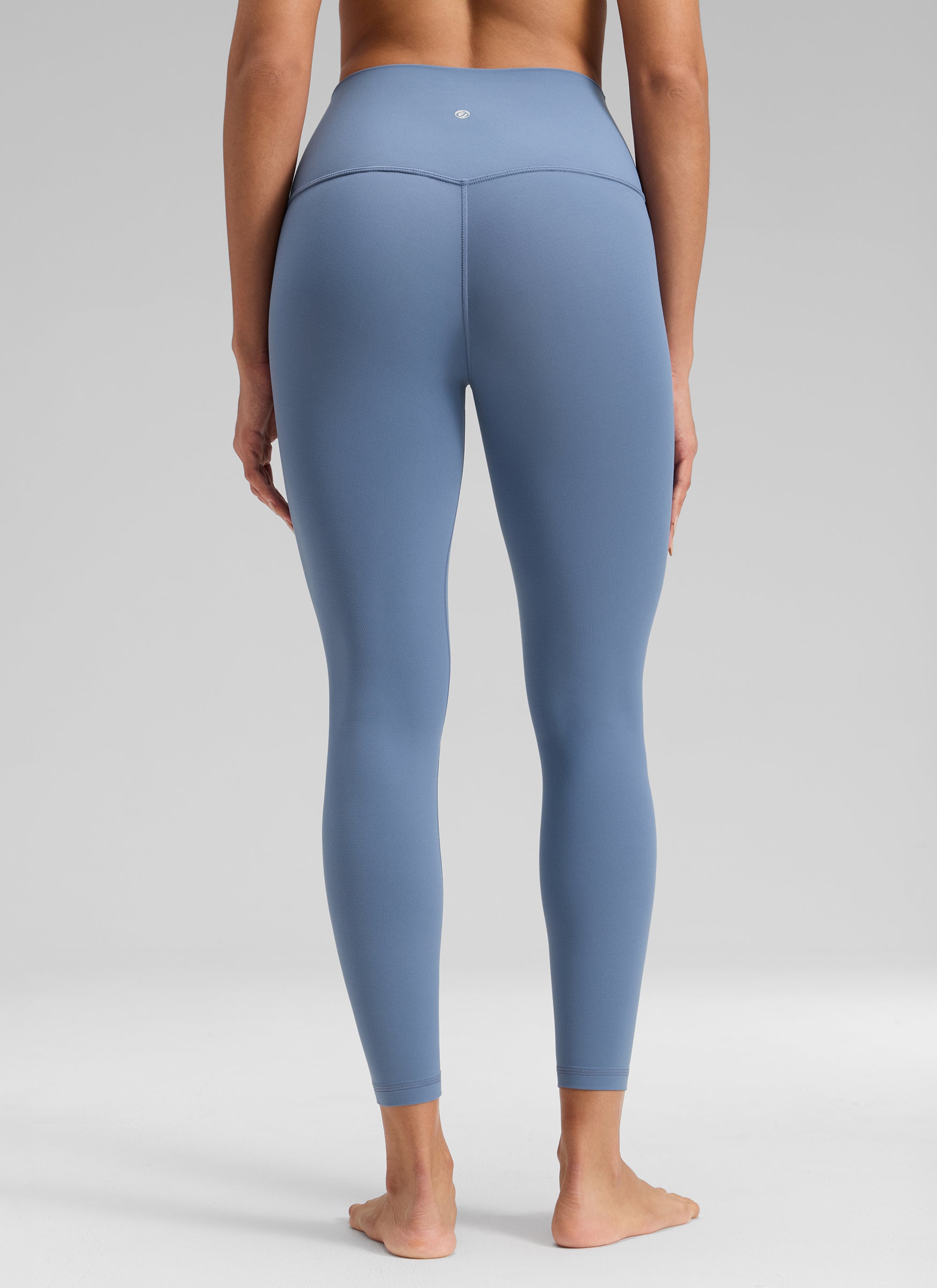 CRZ YOGA Quần legging yoga nữ cạp cao không đường may phía trước “ Butterluxe ” 25'' Denim đã qua xử lý