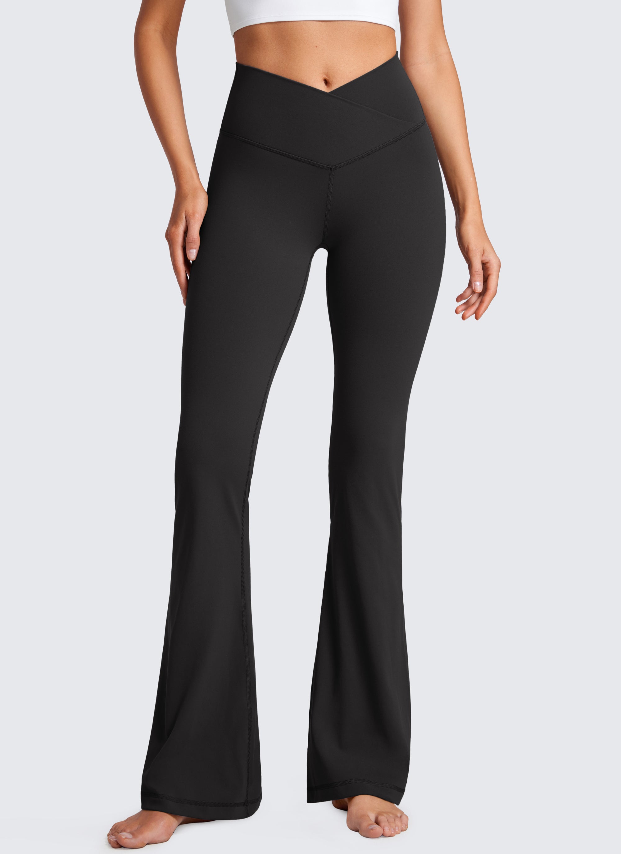 Butterluxe Quần legging ống loe kiểu crossover 33''