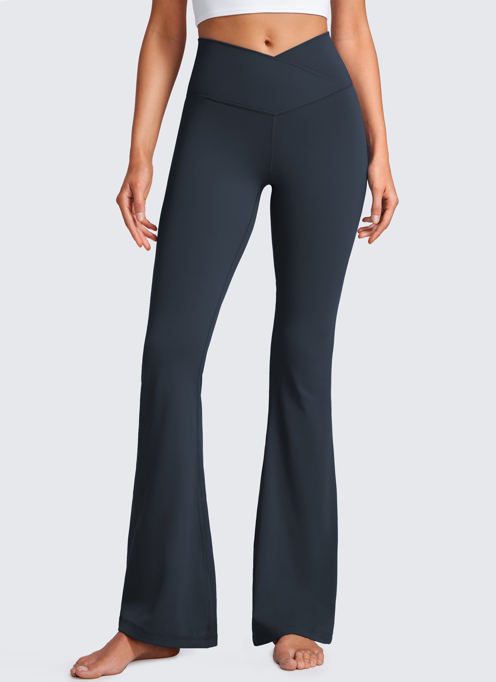 Butterluxe Quần legging ống loe kiểu crossover 33''