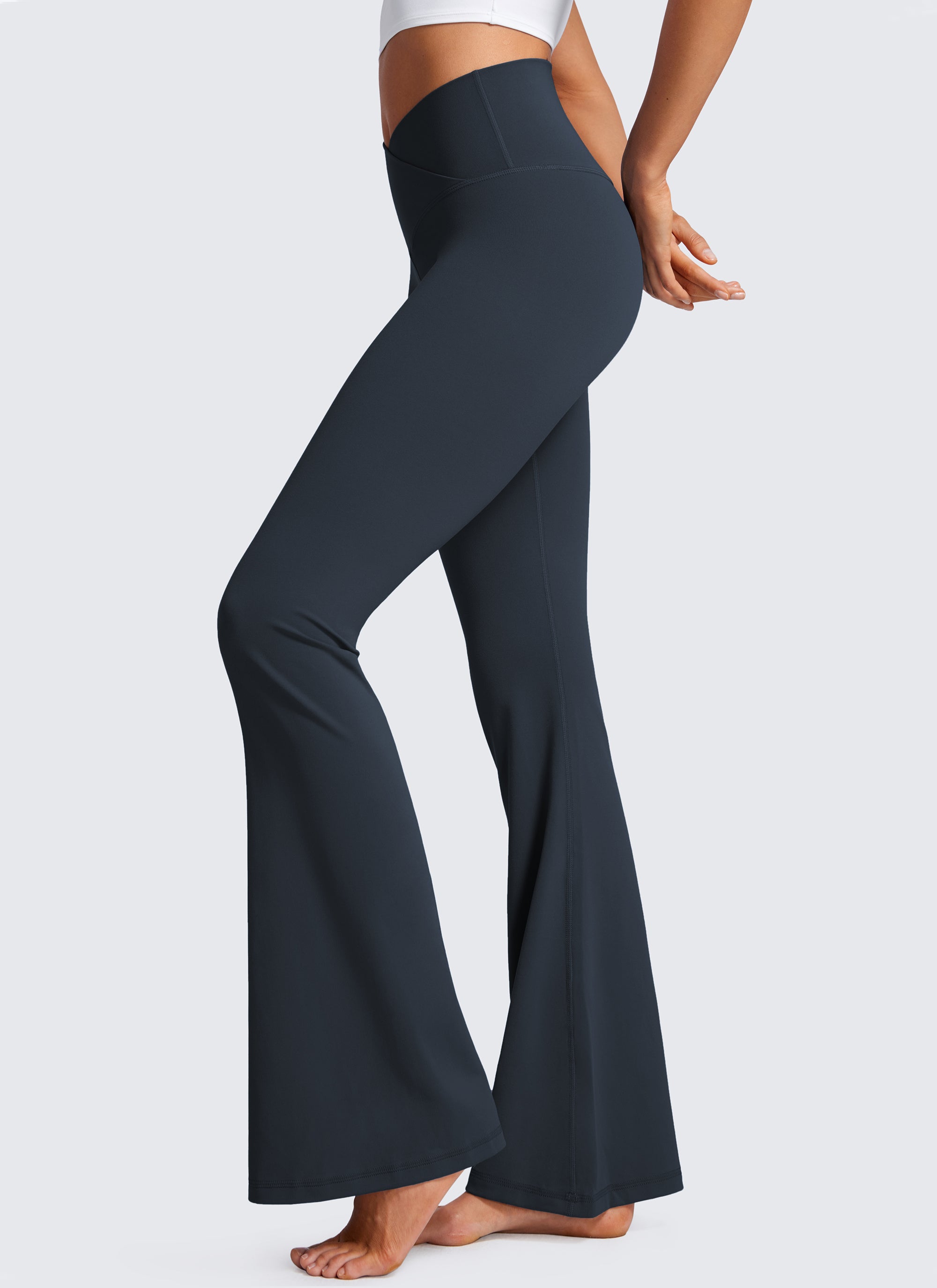 Butterluxe Quần legging ống loe kiểu crossover 33''