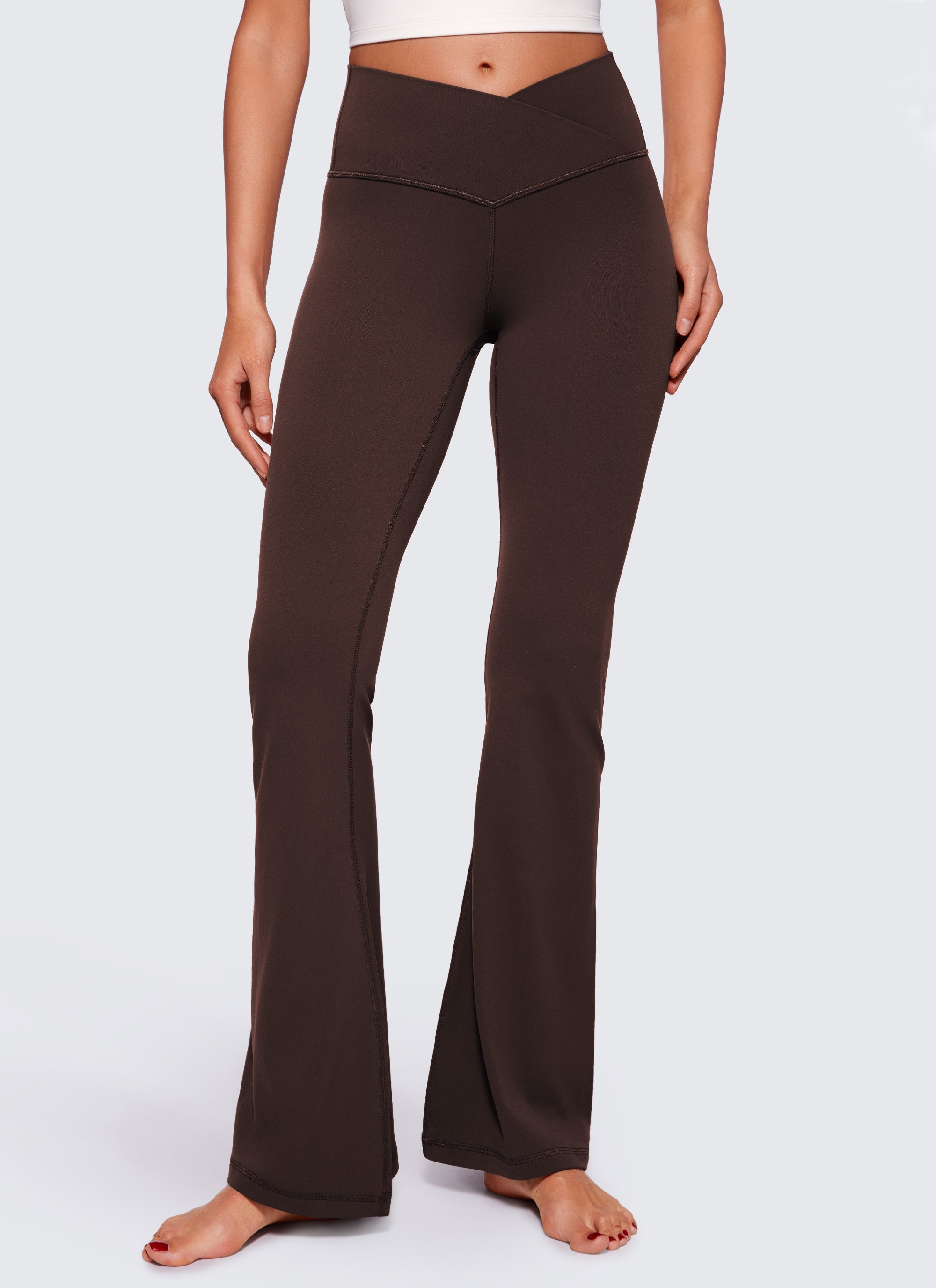 Butterluxe Quần legging ống loe kiểu crossover 33''