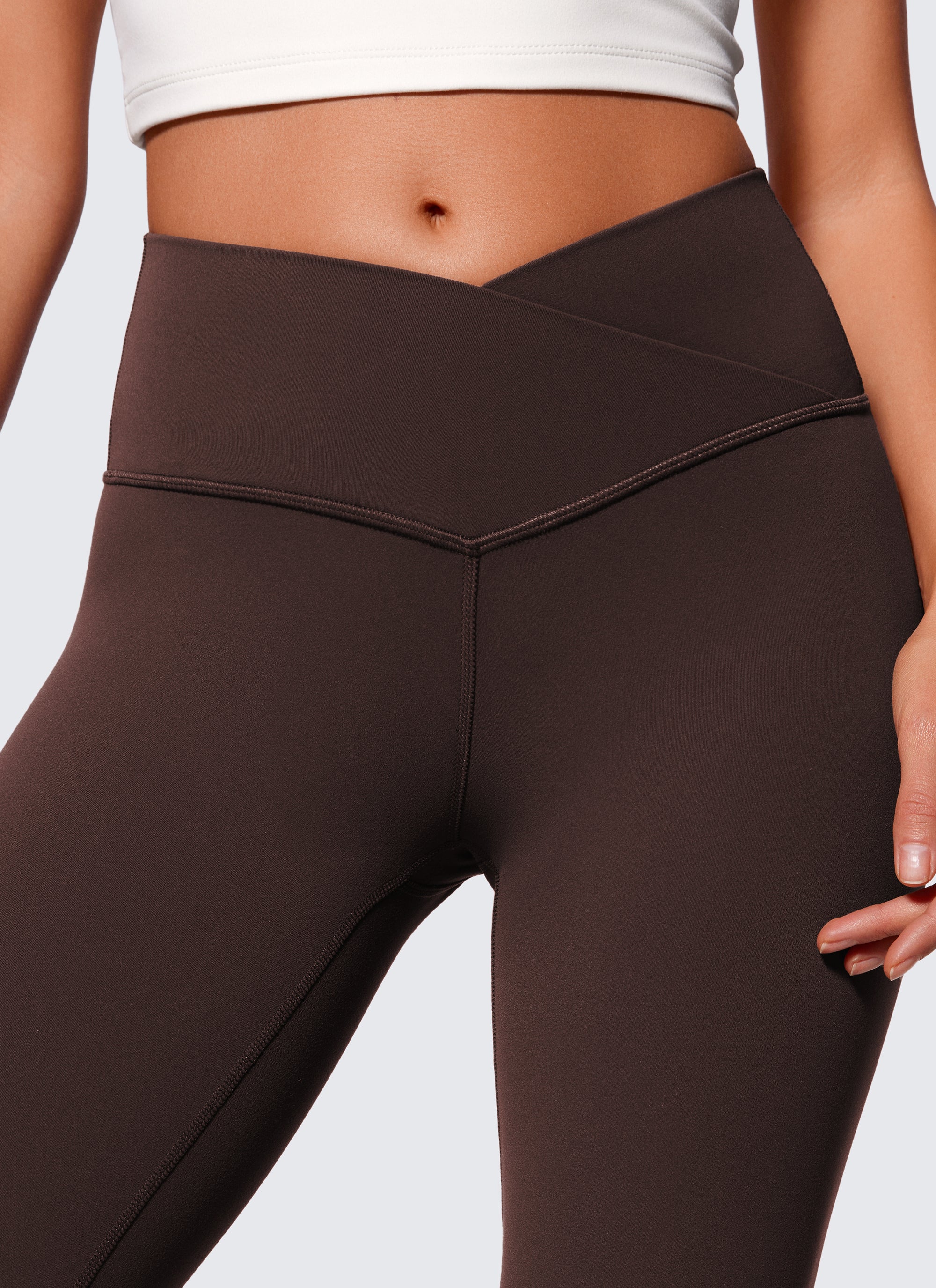 Butterluxe Quần legging ống loe kiểu crossover 33''