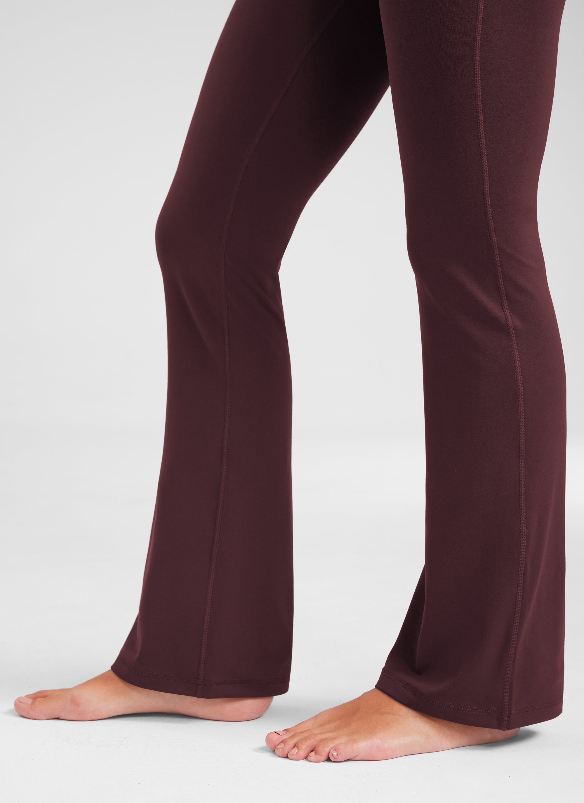 CRZ YOGA Quần legging yoga nữ cạp cao, kiểu ống loe có túi, chất liệu vải thun co giãn ( Butterluxe ), cỡ 29